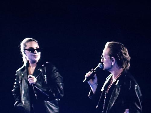 Bono and Lady Gaga